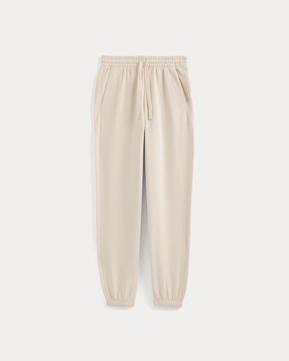 Lightweight Terry Jogger | Parchment
