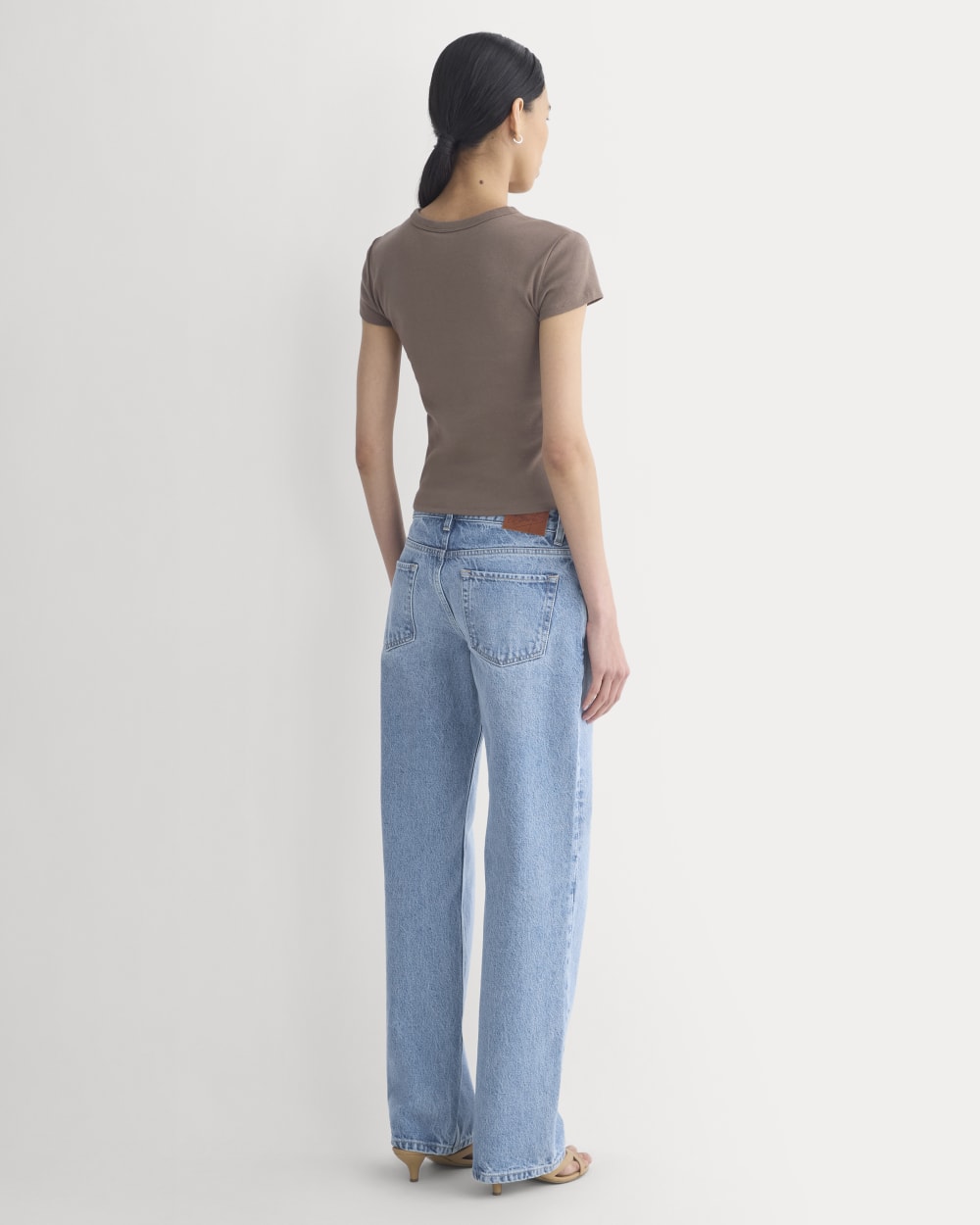 RetroSoft Cotton Crew | Deep Taupe