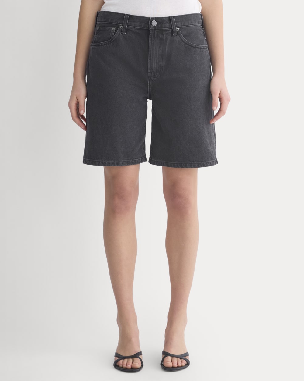 Loose Jean Short | Black
