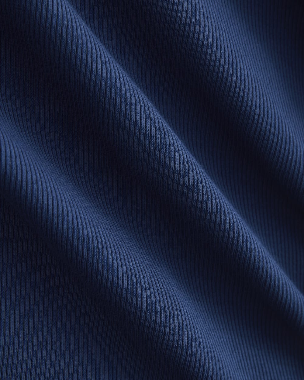 The Luxe Rib Crew | Estate Blue