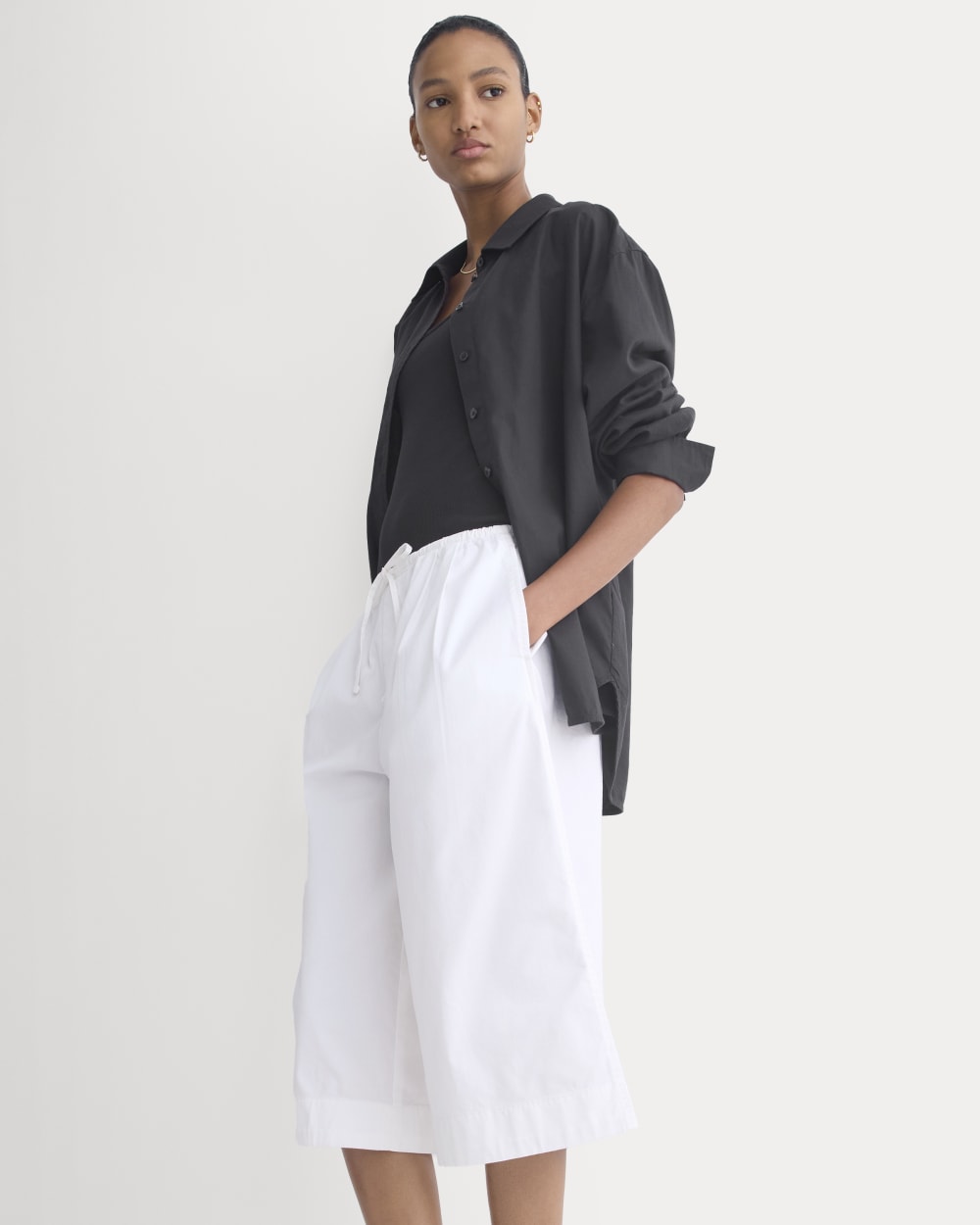 Easy Long Short | White
