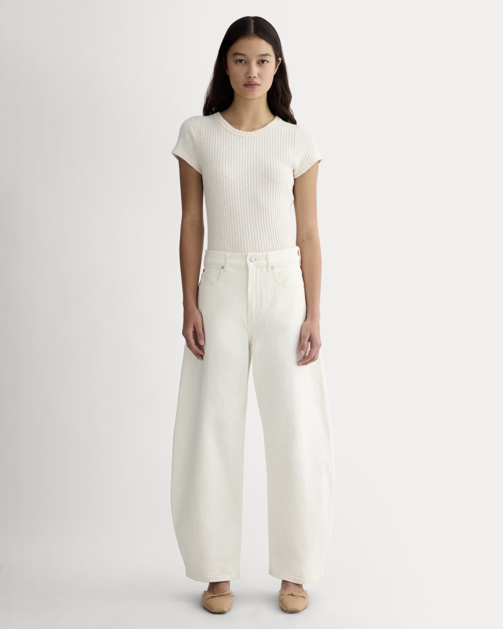 The Way-High® Curve Jean | Calico Ecru | 29" Inseam