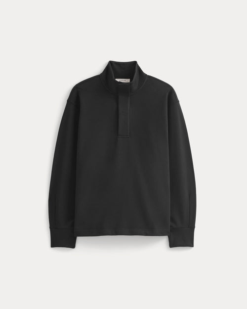 Off-Duty Terry Pullover | Black