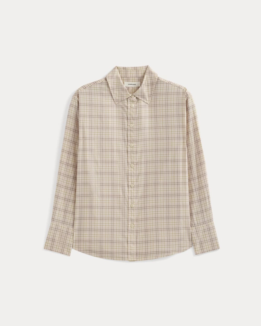 Everyday Shirt in Silky Cotton | Plaid