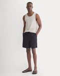 Linen Easy Short | Black
