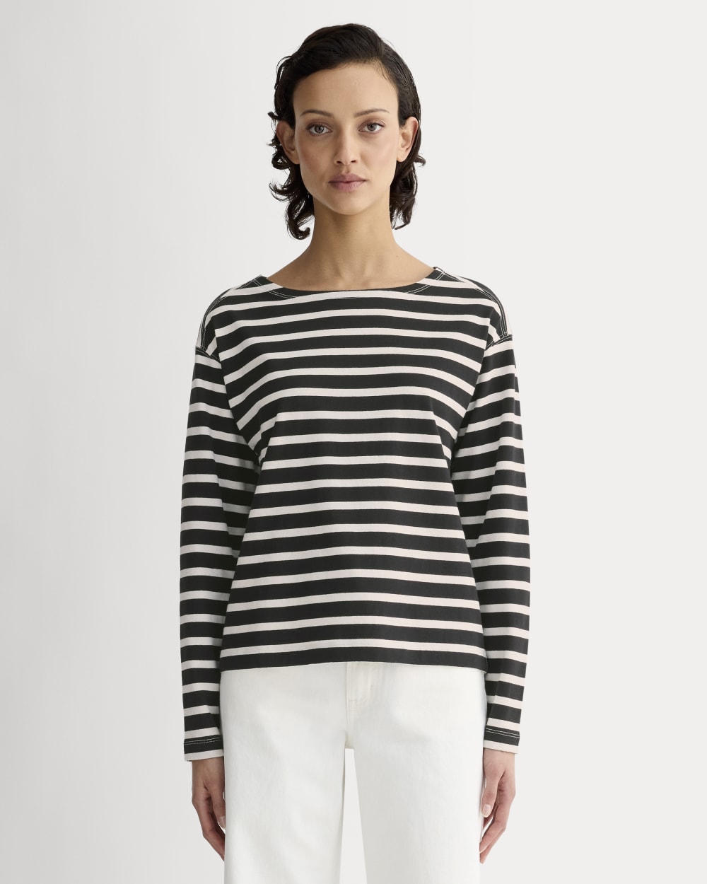 The Mariner Tee | Black / Bone