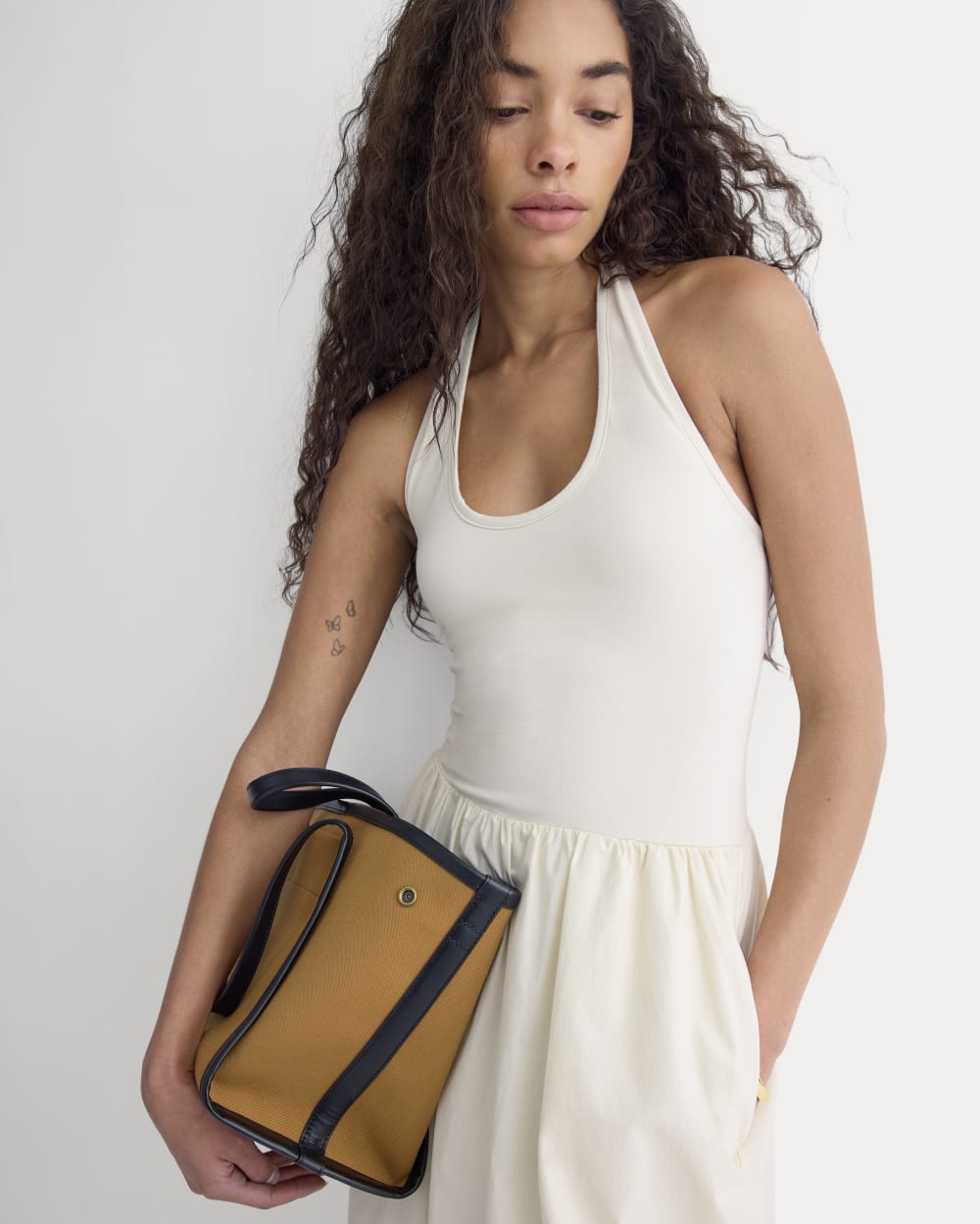 Halter Dress in Ultrasoft Cotton | Birch