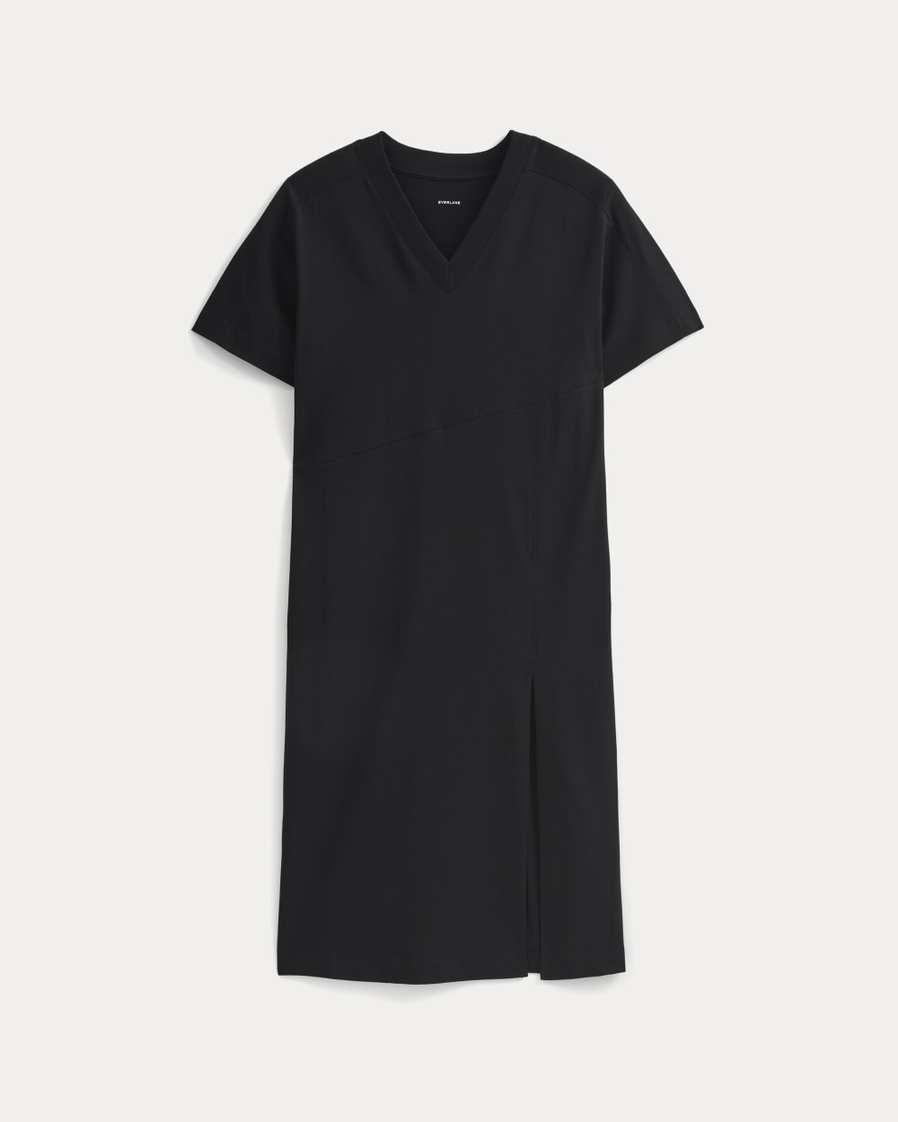 Weekend Tee Midi Dress | Black