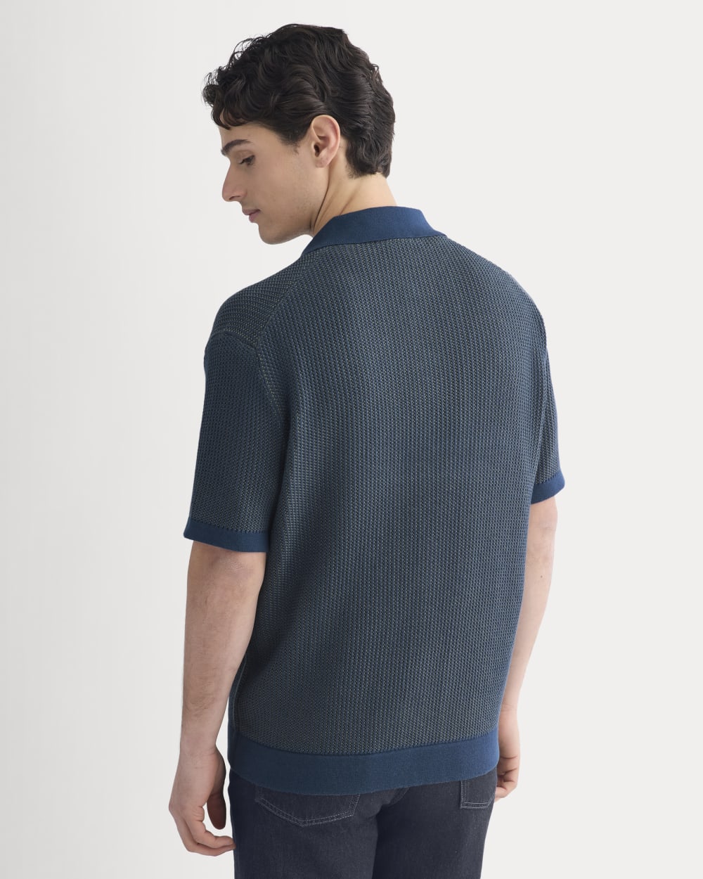 Button-Down Resort Polo | Midnight Navy/Kalamata