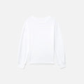 The Organic Cotton Long-Sleeve Tee | White