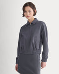 Ponte Aviator Jacket | Graphite