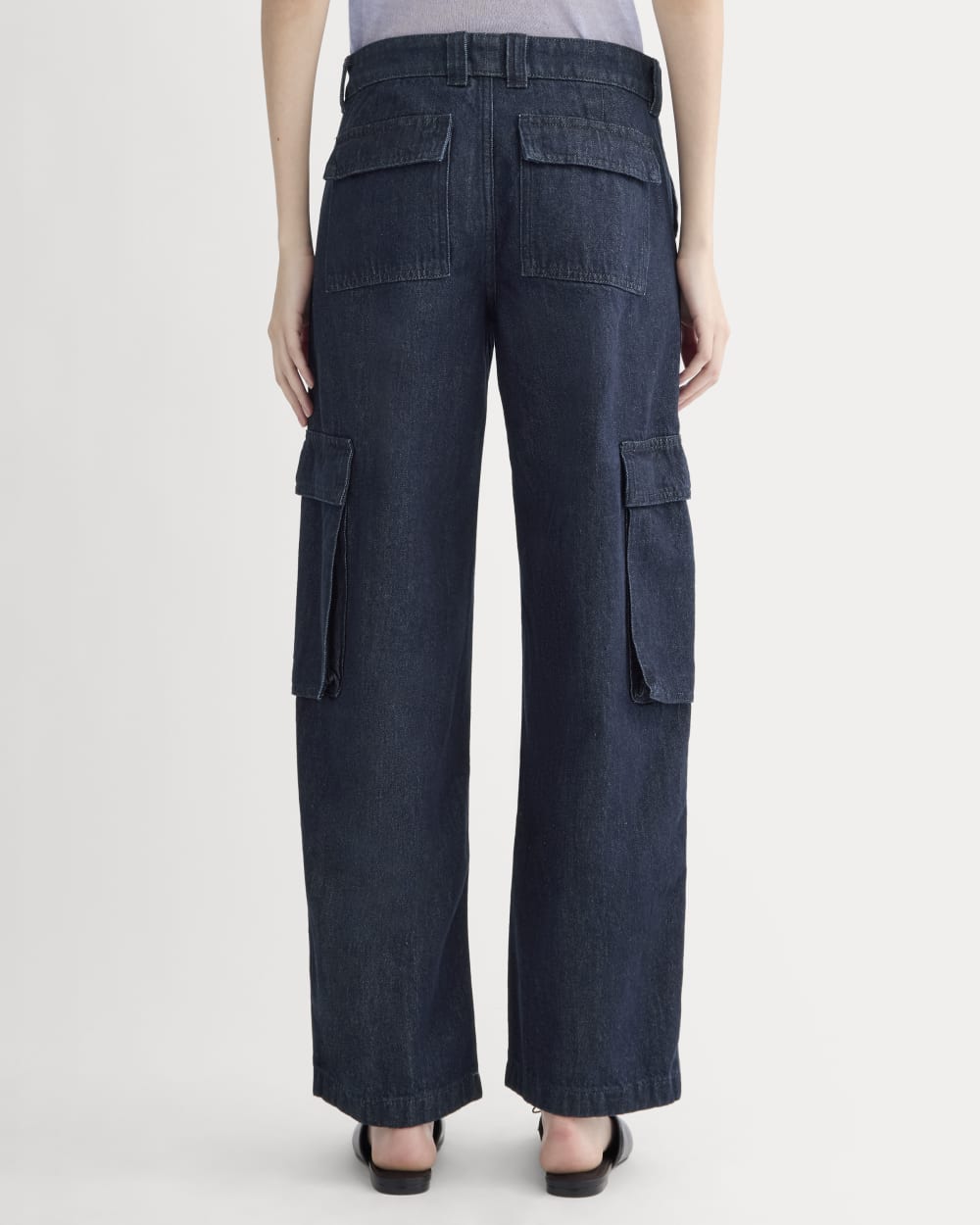 The Mid-Rise Cargo Jean | Tungsten Rinse