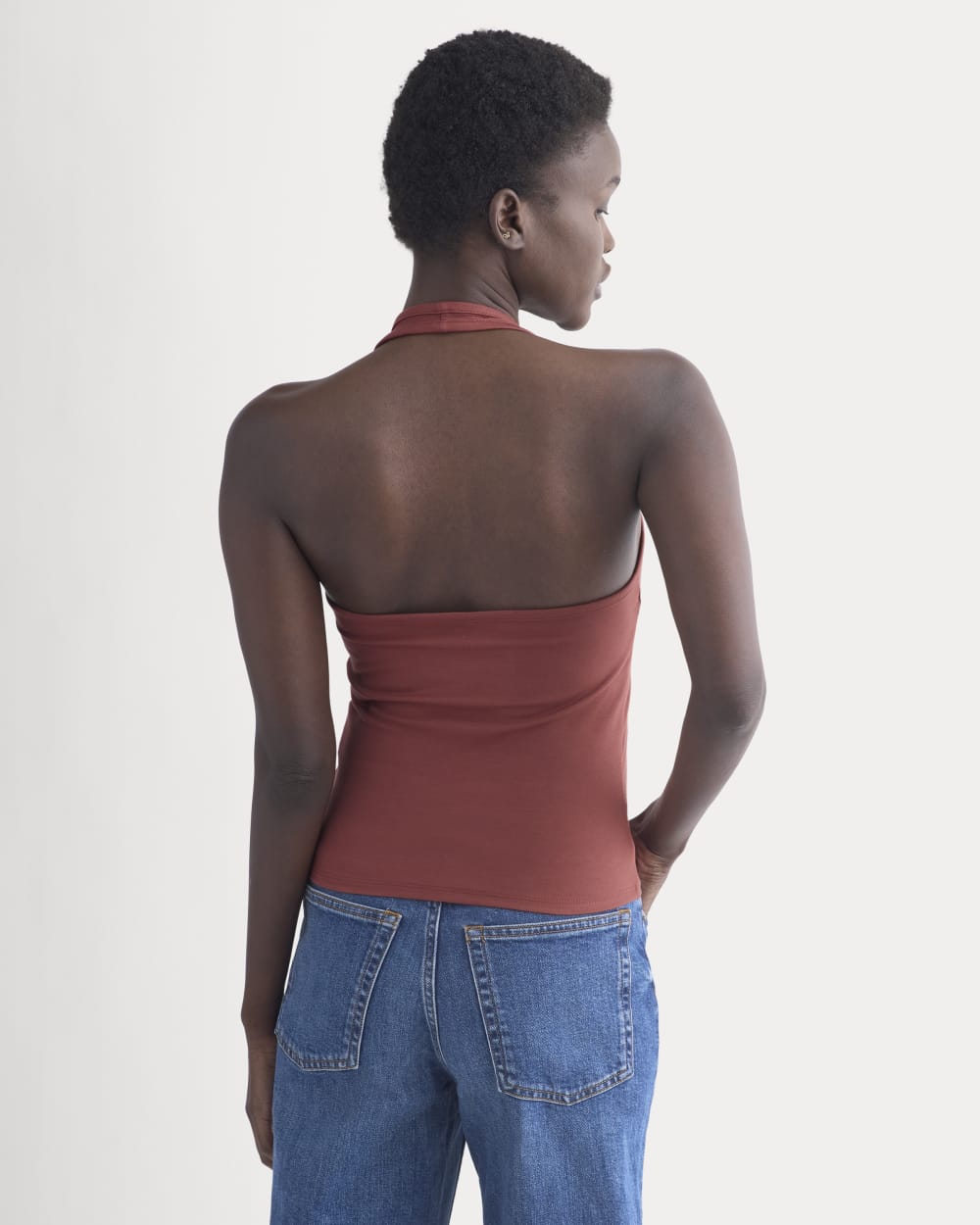 Halter Tank | Henna Red