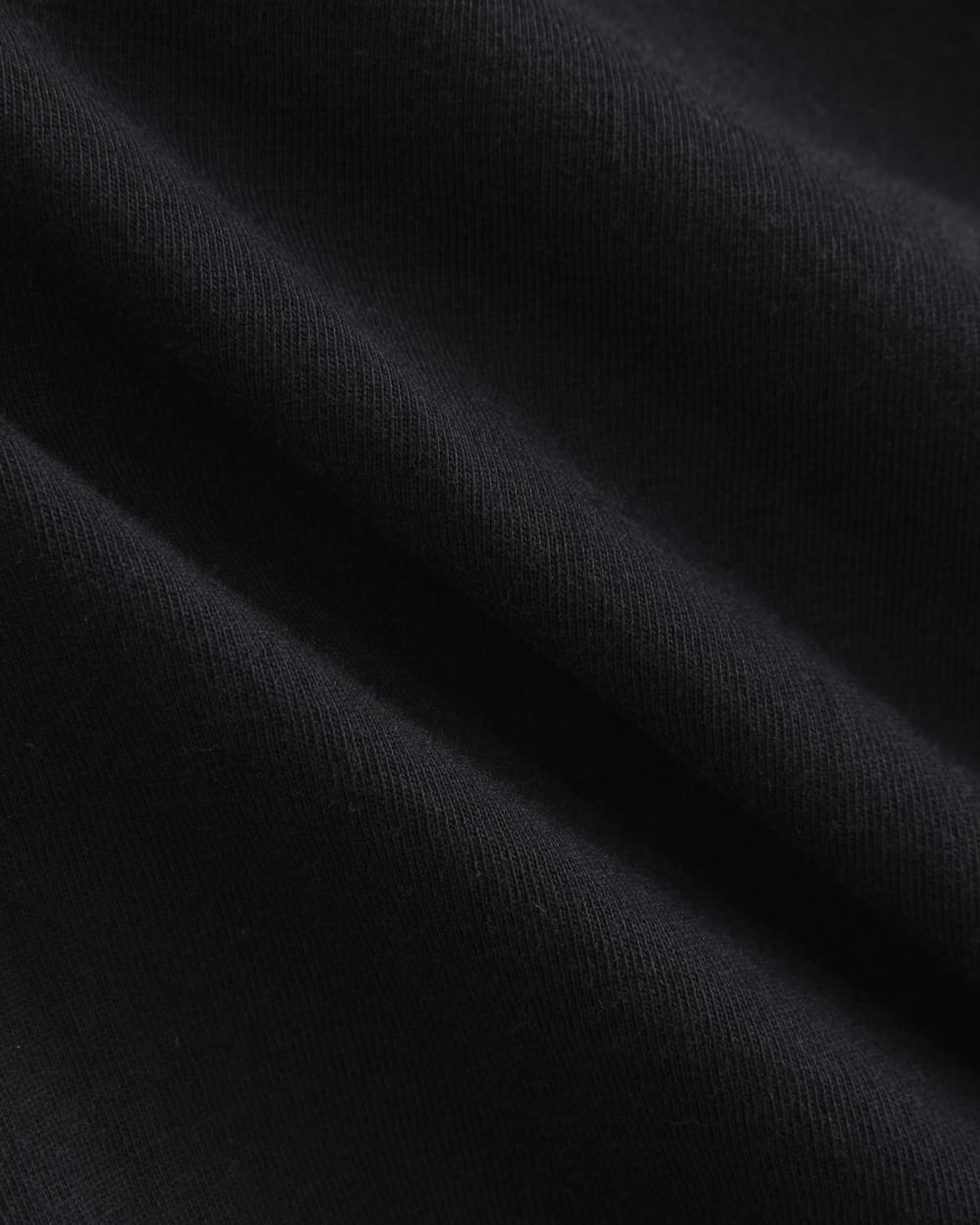 Boatneck Twisted Top in Essential Cotton | Black