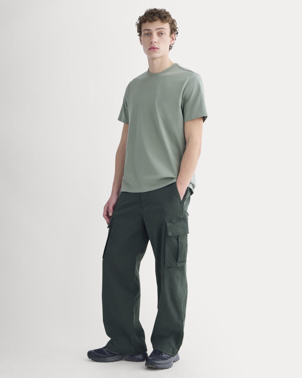 Midweight Tee | Agave Green
