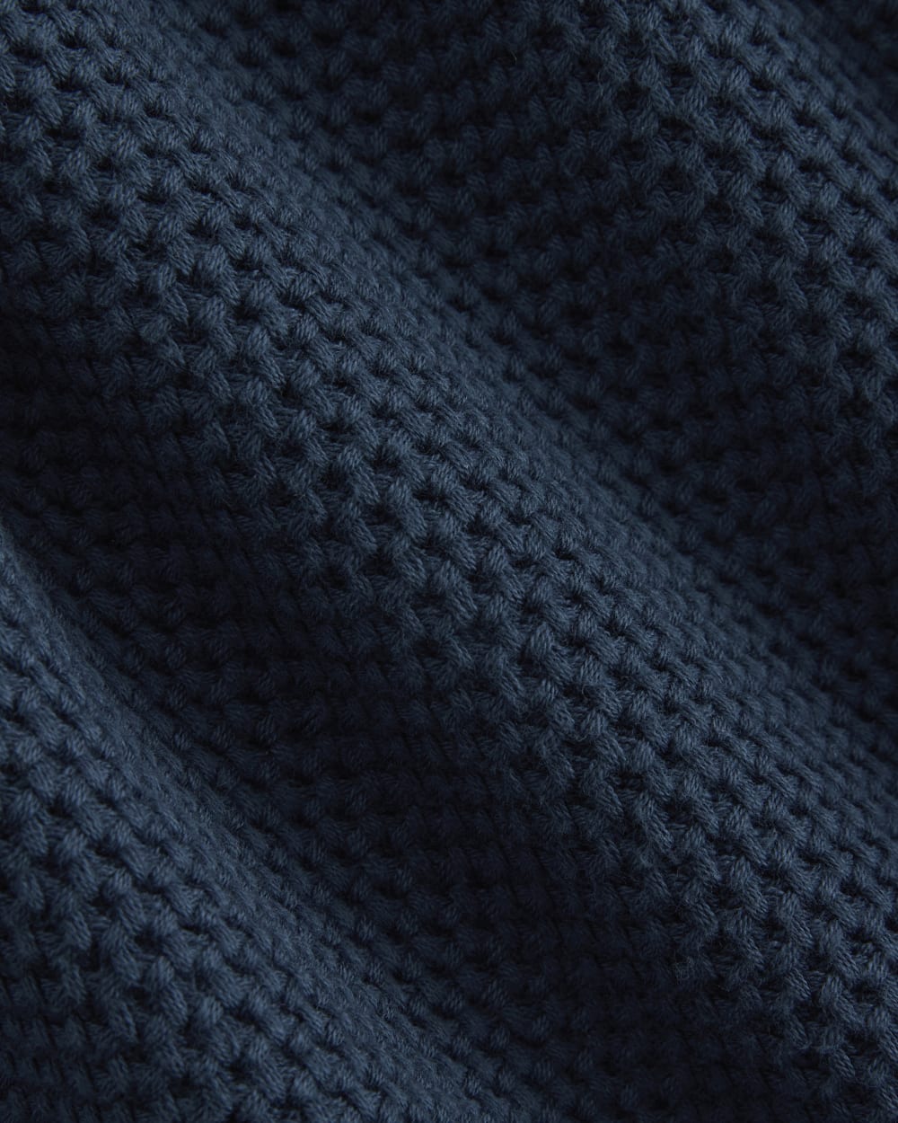 Honeycomb Sweater Jacket | Midnight Navy