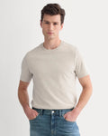 Midweight Tee | Heathered Oatmeal