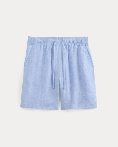 Linen Easy Short | Light Blue