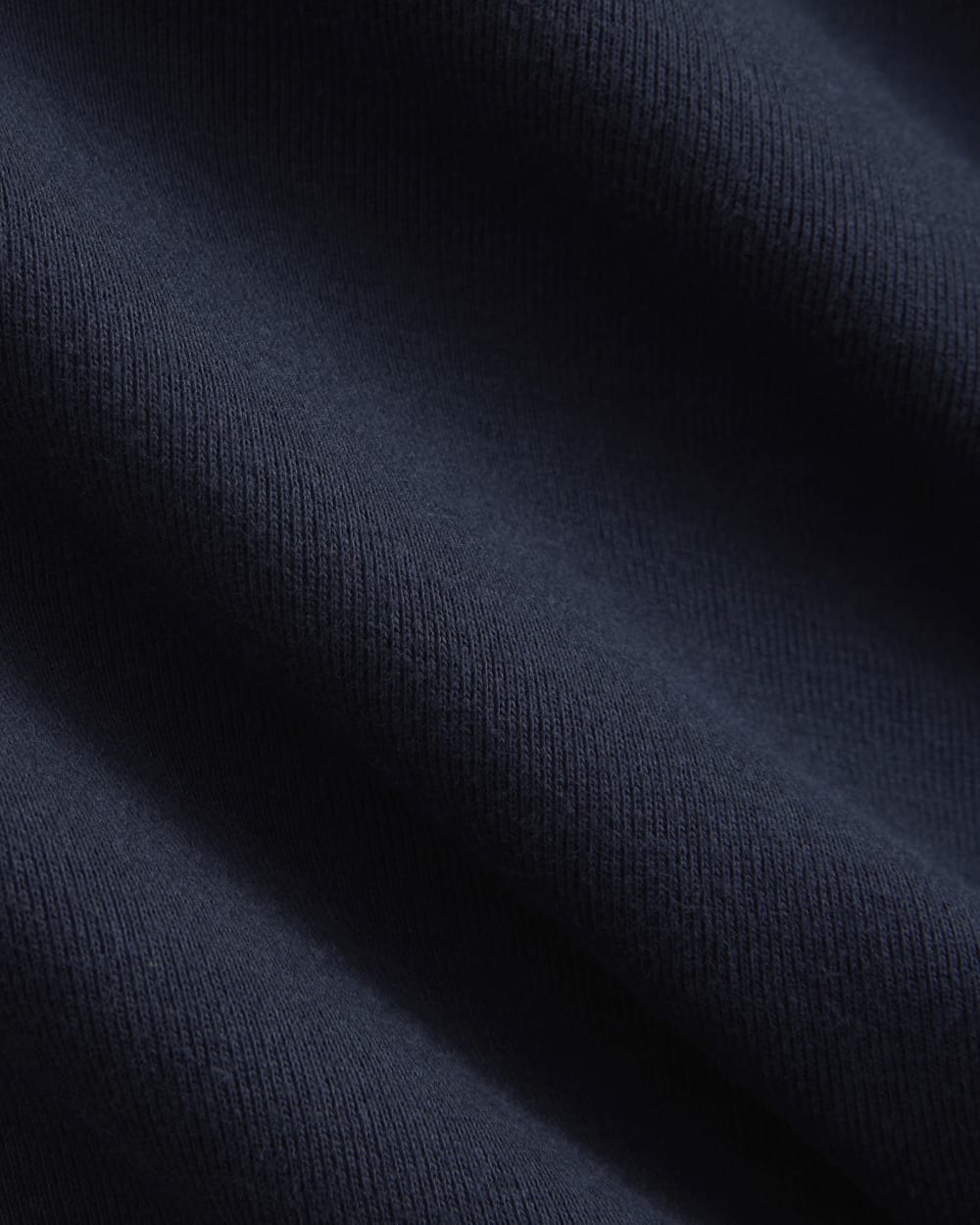 RetroSoft Cotton Square-Neck Tee | Navy