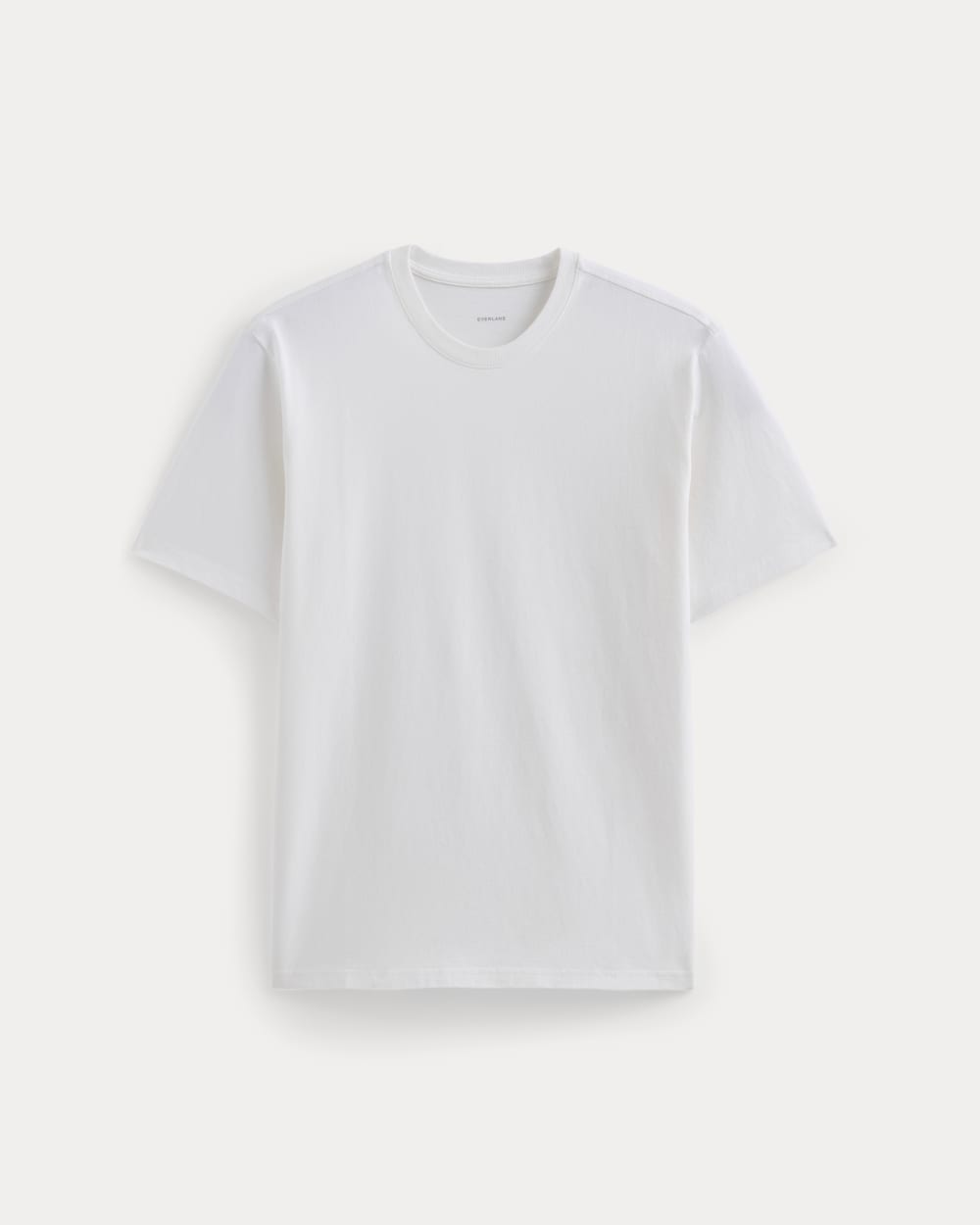 Relaxed Midweight Tee | White