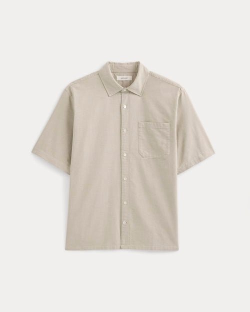 Lightweight Short-Sleeve Oxford | Chinchilla Chambray