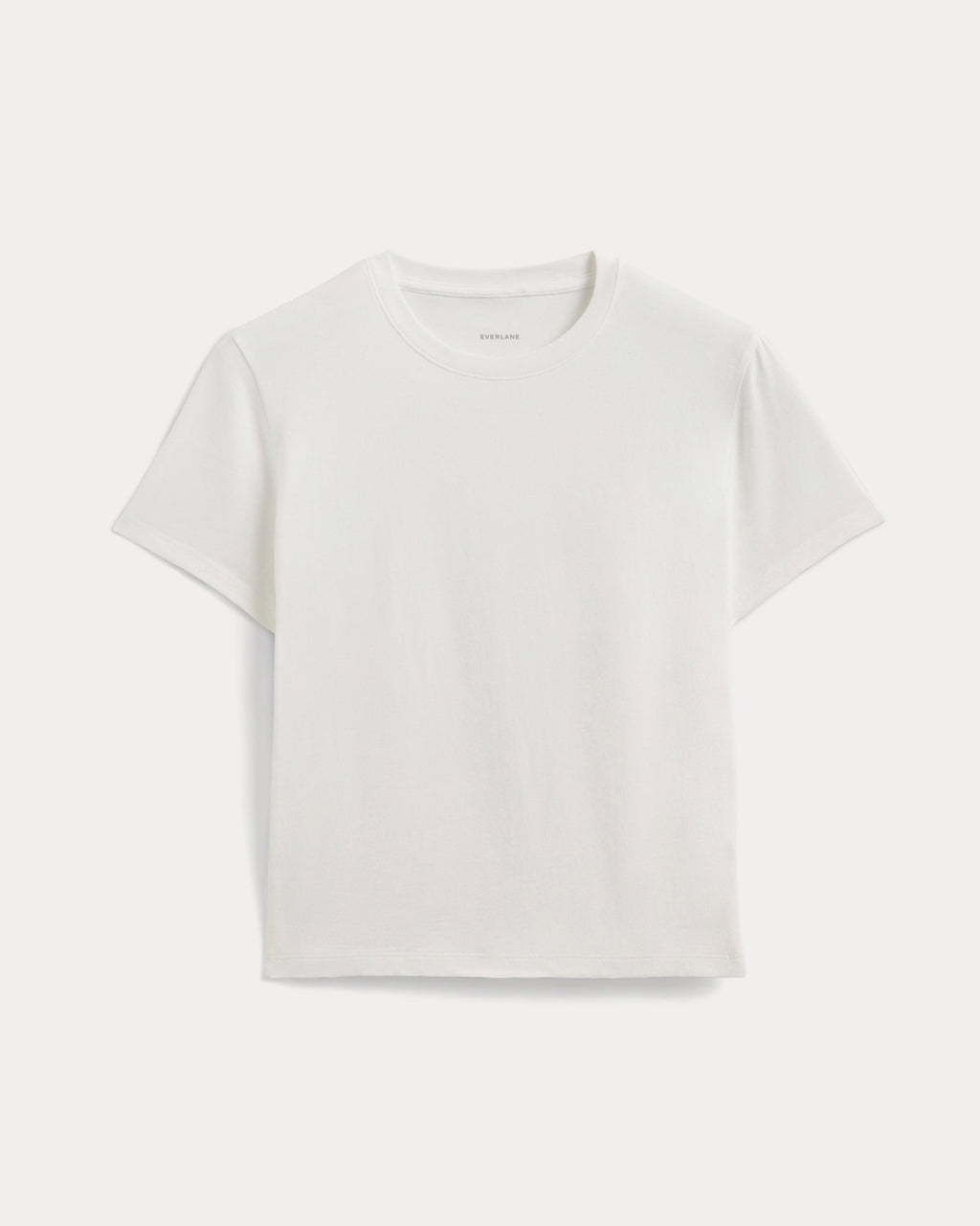 The Box-Cut Tee in Essential Cotton | White | No Pocket
