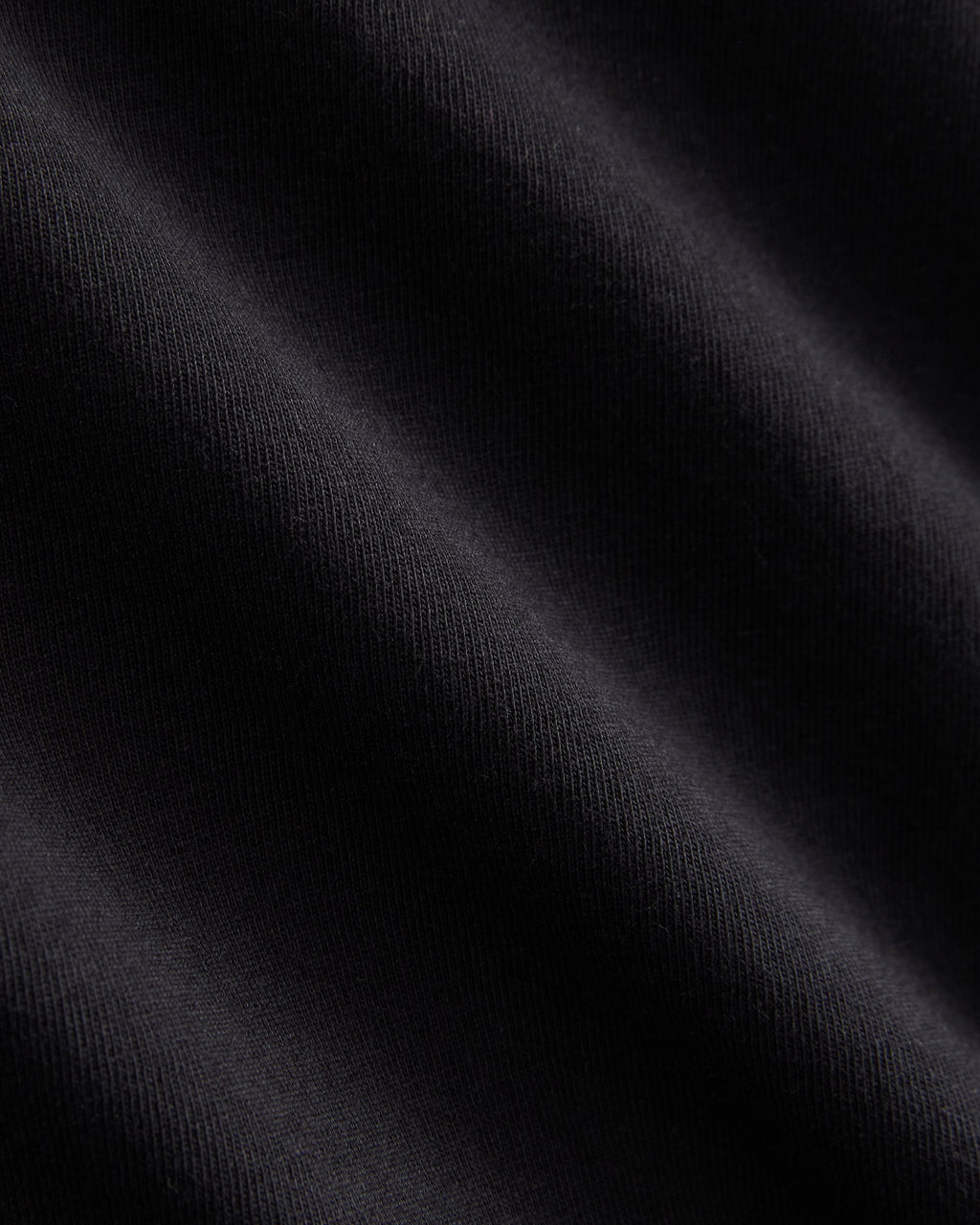 Tie-Back Tee in Organic Cotton | Black