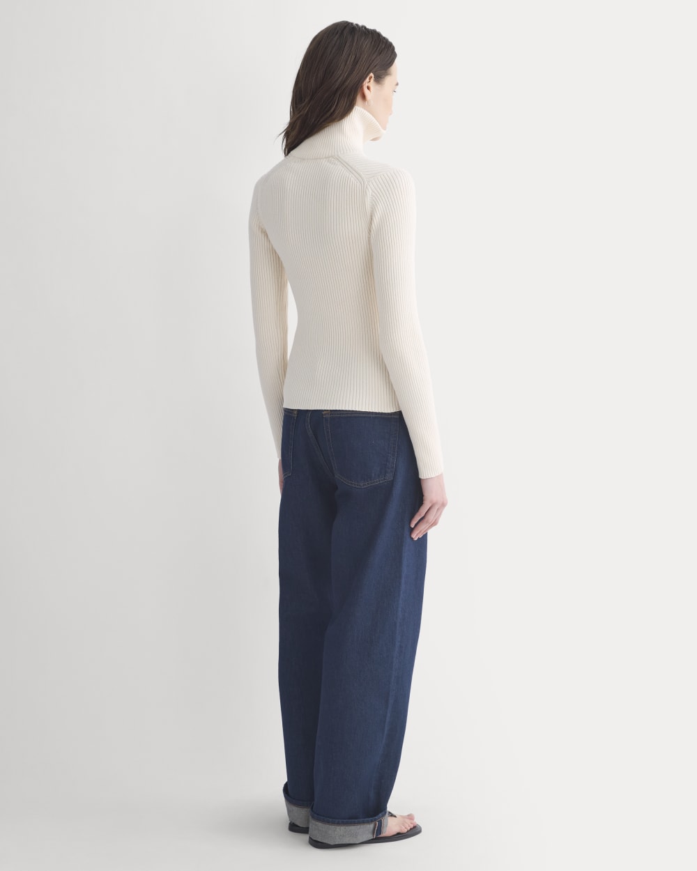 Full-Zip Ribbed Jacket in Everyday Cotton | Canvas