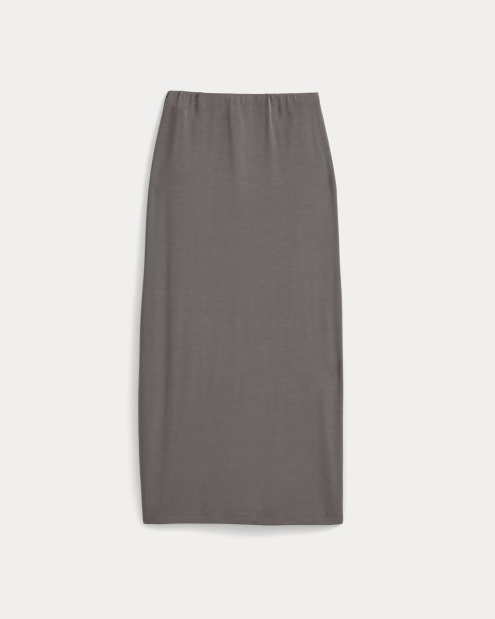 Maxi Skirt in Butterknit | Charcoal Grey