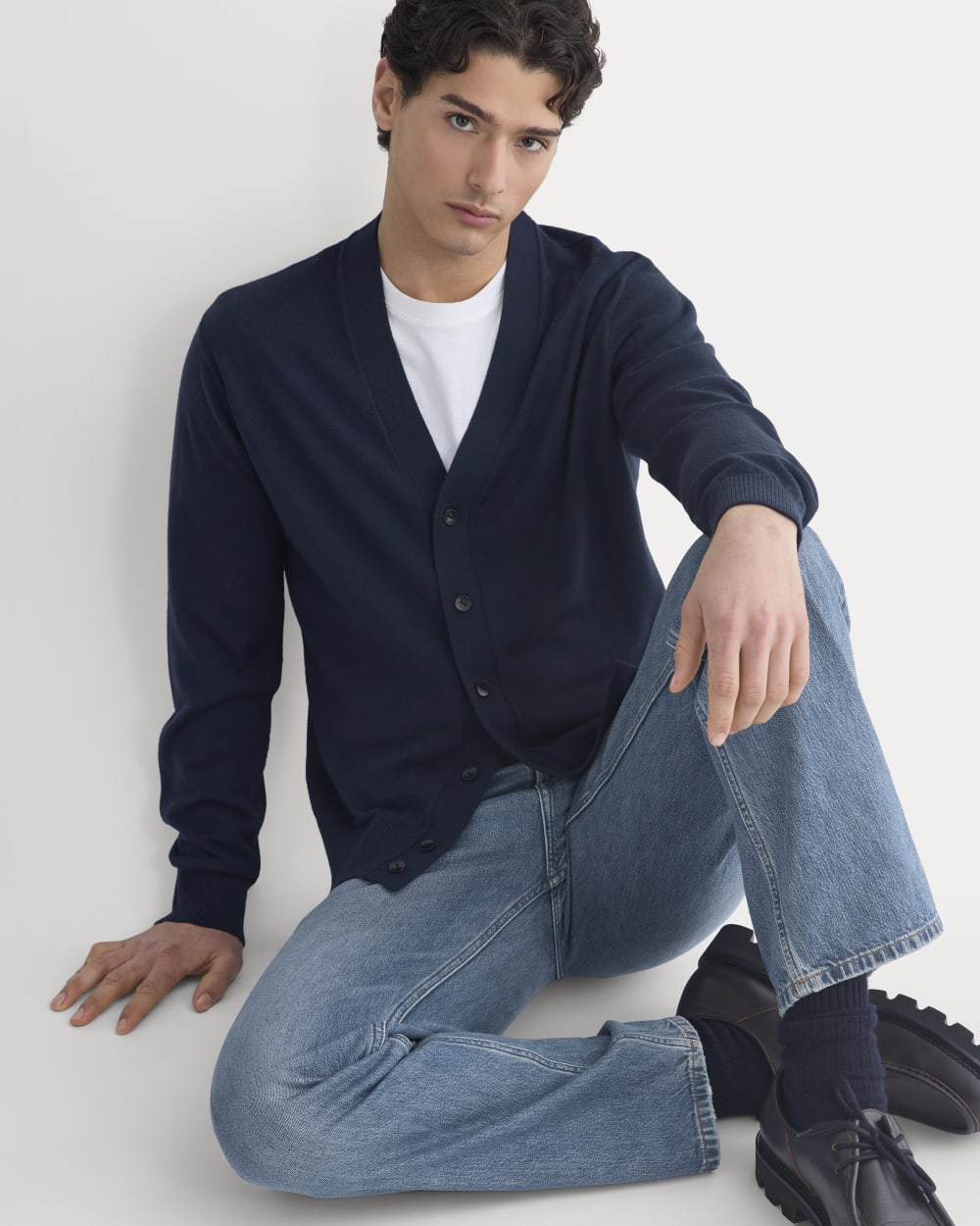 All-Year Cardigan | Navy