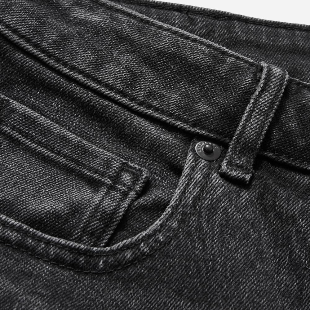 The Curvy Cheeky® Straight Jean | Washed Black | 26.5" Inseam