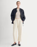 Luxe Fleece Barrel Sweatpant | Heathered Oat