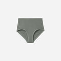 The Cotton High-Rise Hipster | Dark Sage