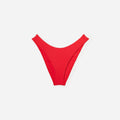 The Thigh-High Bikini Bottom | Bright Red