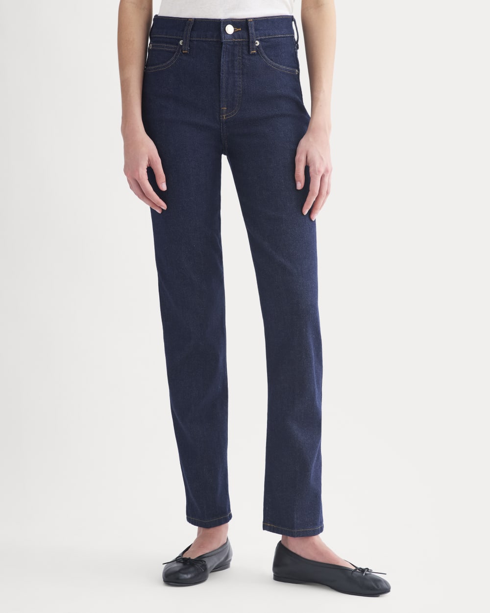 High-Rise Cigarette Jean | Pure Blue