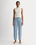 The Utility Barrel Jean | Light Indigo | Regular