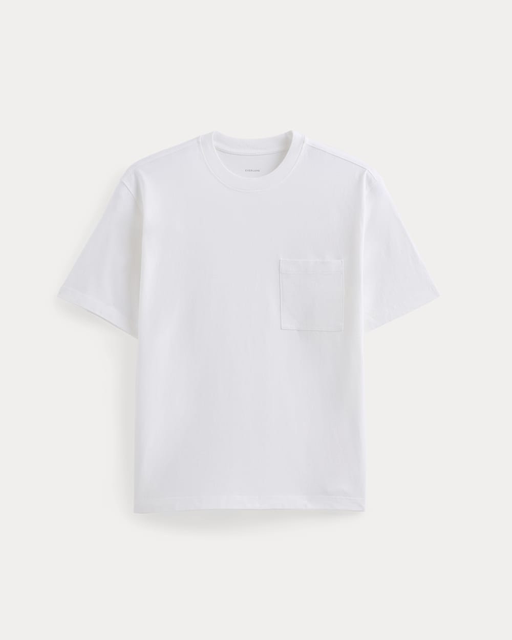 Oversized Midweight Tee | White