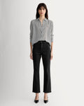 The High-Key Stovepipe Jean | Washed Black