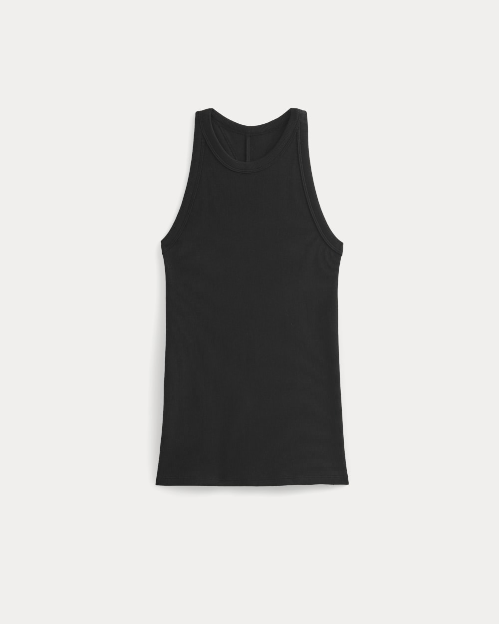 Luxe Rib Racerback Tank | Black