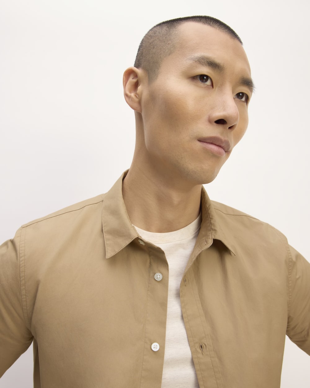 The Supima® Poplin Shirt | Tiger's Eye