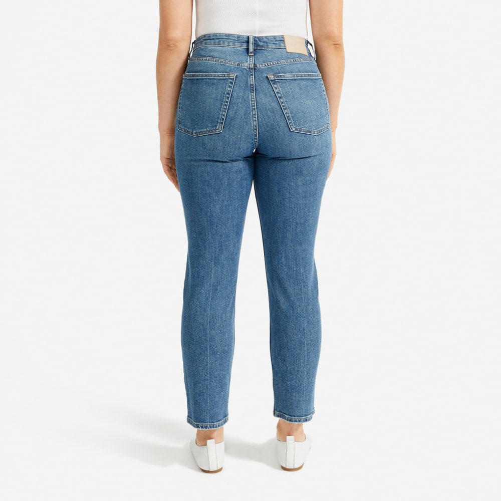 The Super-Straight Jean | Medium Blue Wash | Regular