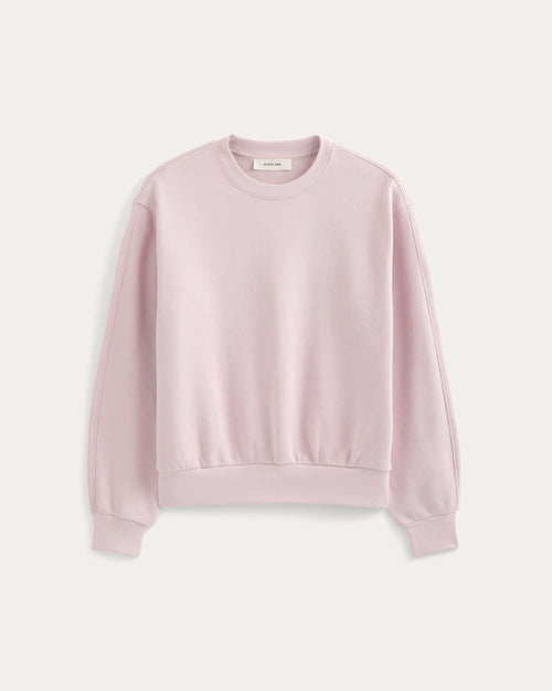 Lightweight Terry Blouson Crew | Burnished Lilac