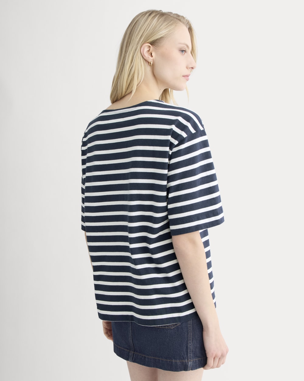 Mariner Tee | Navy / Bone