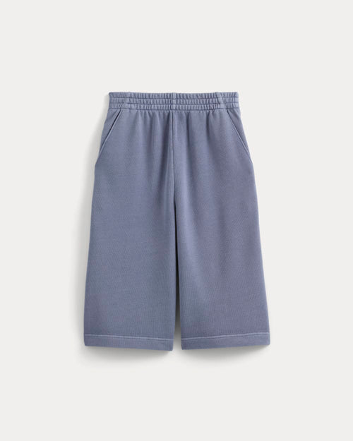 Lightweight Terry Long Shorts | Velvet Morning Garment Dye