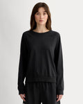 The Off-Duty Long-Sleeve Tee | Black
