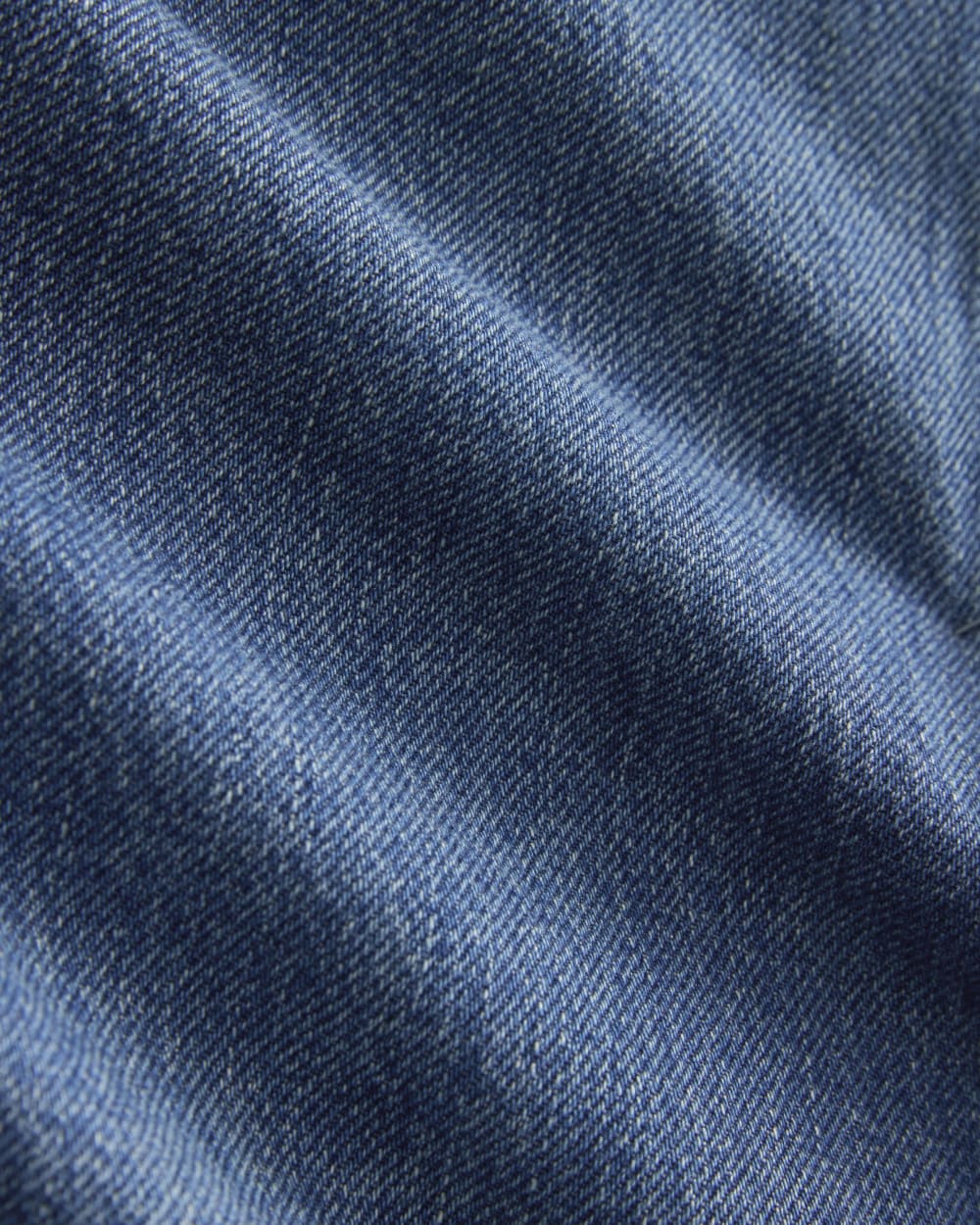 Cropped Denim Jacket | Medium Indigo