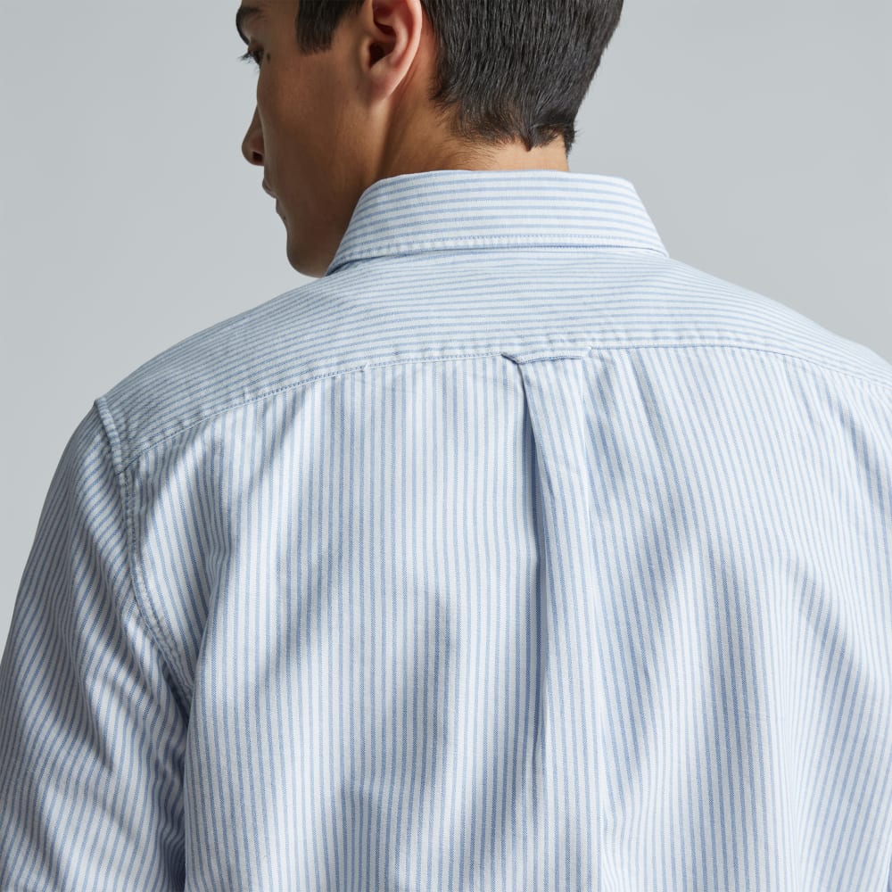 The Classic Oxford Shirt | White / Blue | Tall