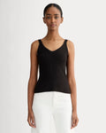 The Fine Knit Cami | Black