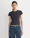 RetroSoft Cotton Crew | Black