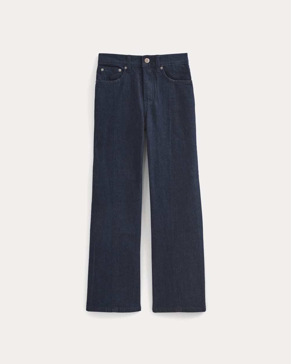 High-Rise Kick Flare Jean | Tungsten Rinse